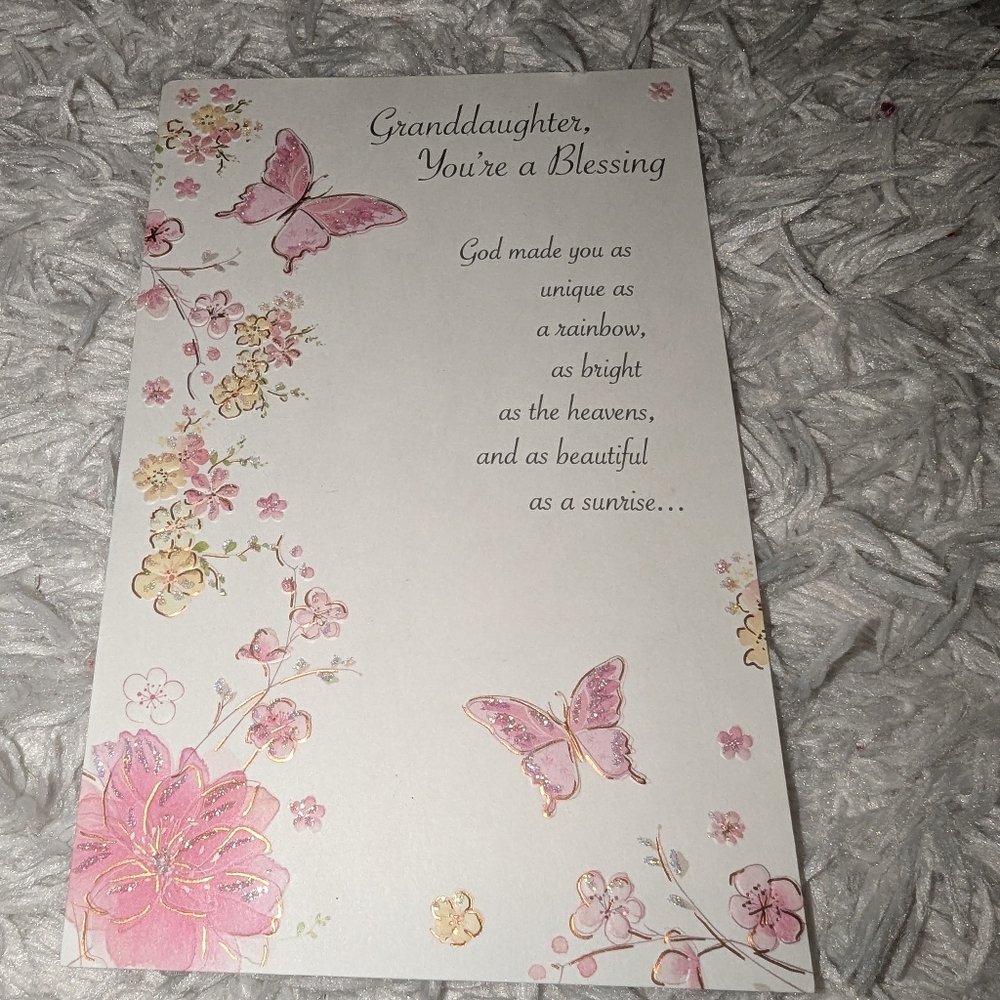 American Greetings Granddaughter Card